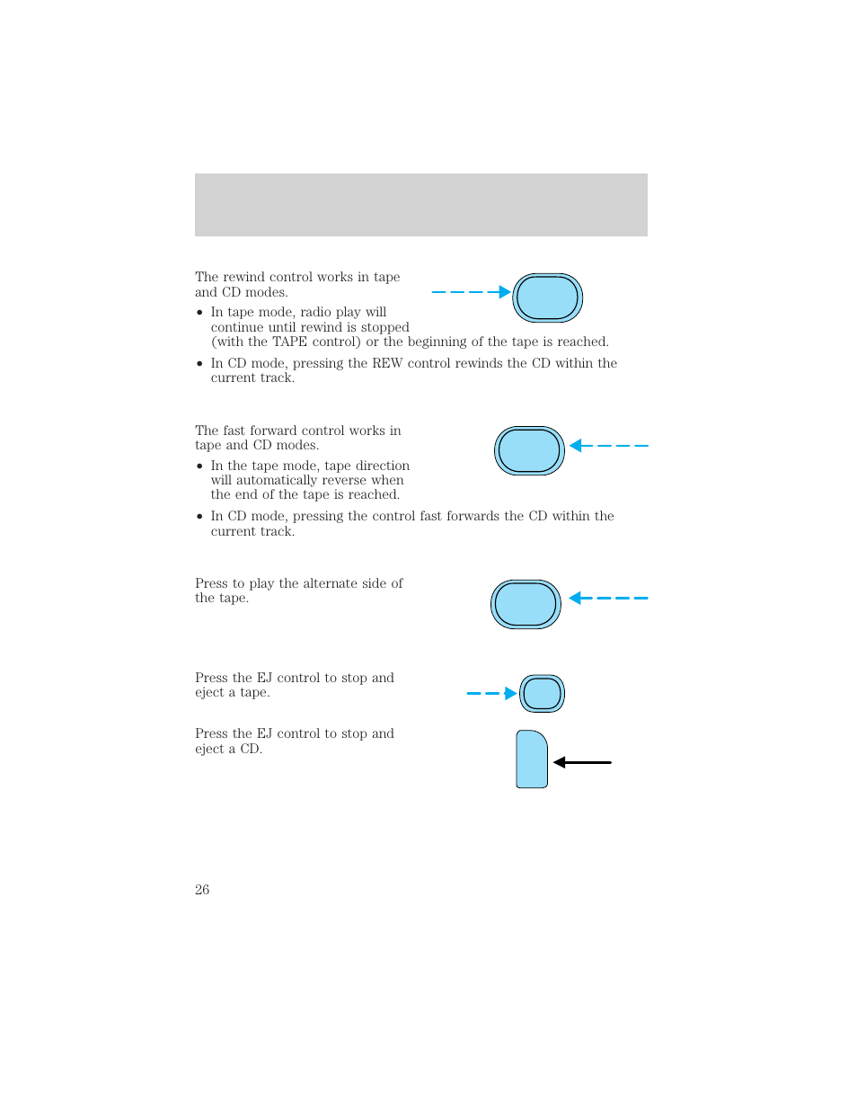 Entertainment systems | FORD 2002 Excursion v.2 User Manual | Page 26 / 280