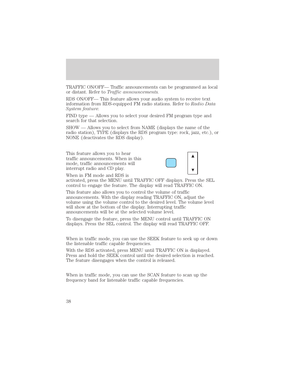 Entertainment systems | FORD 2002 Excursion v.2 User Manual | Page 38 / 280