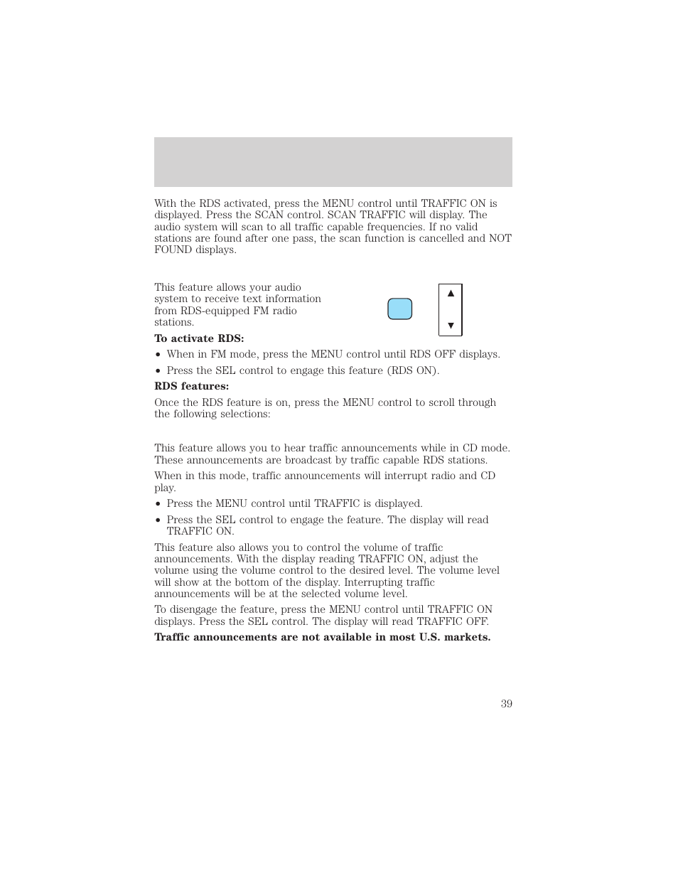 Entertainment systems | FORD 2002 Excursion v.2 User Manual | Page 39 / 280