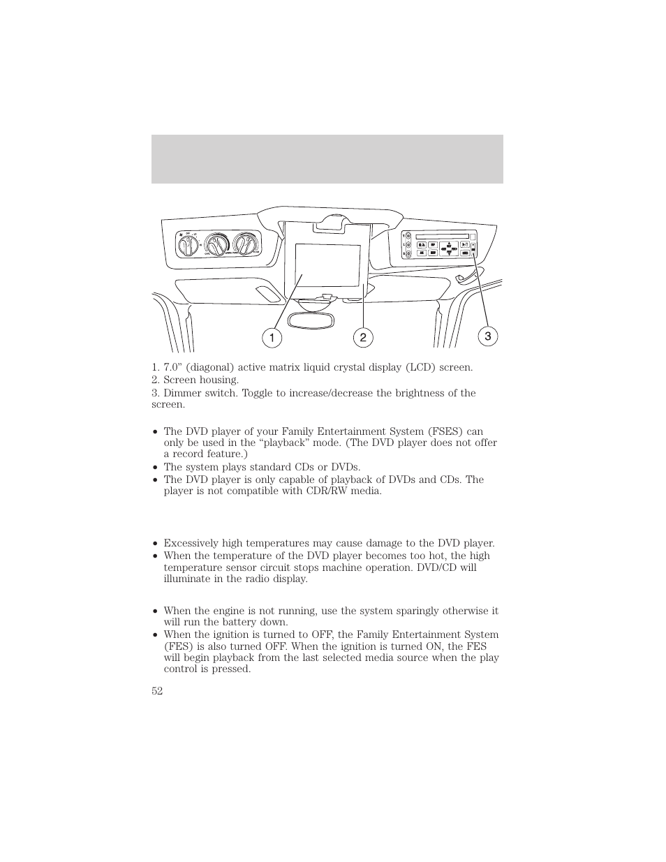 Entertainment systems | FORD 2002 Excursion v.2 User Manual | Page 52 / 280