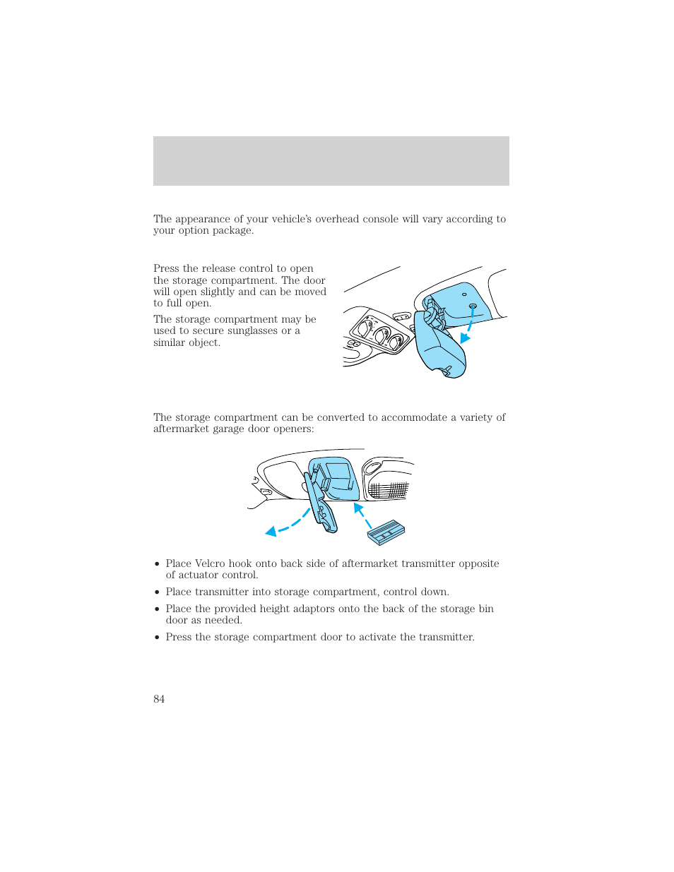 Driver controls | FORD 2002 Excursion v.2 User Manual | Page 84 / 280