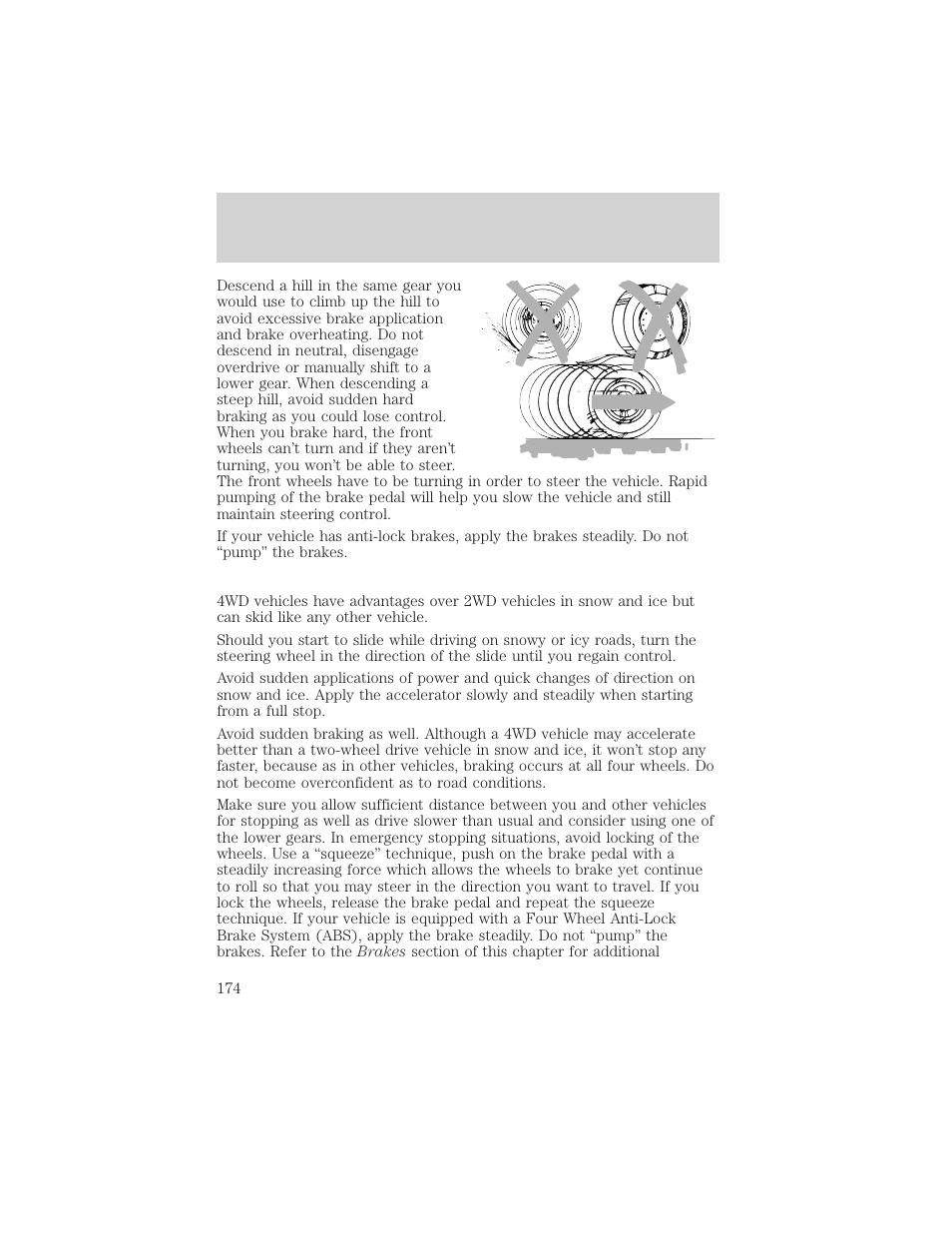 Driving | FORD 2002 Expedition User Manual | Page 174 / 280