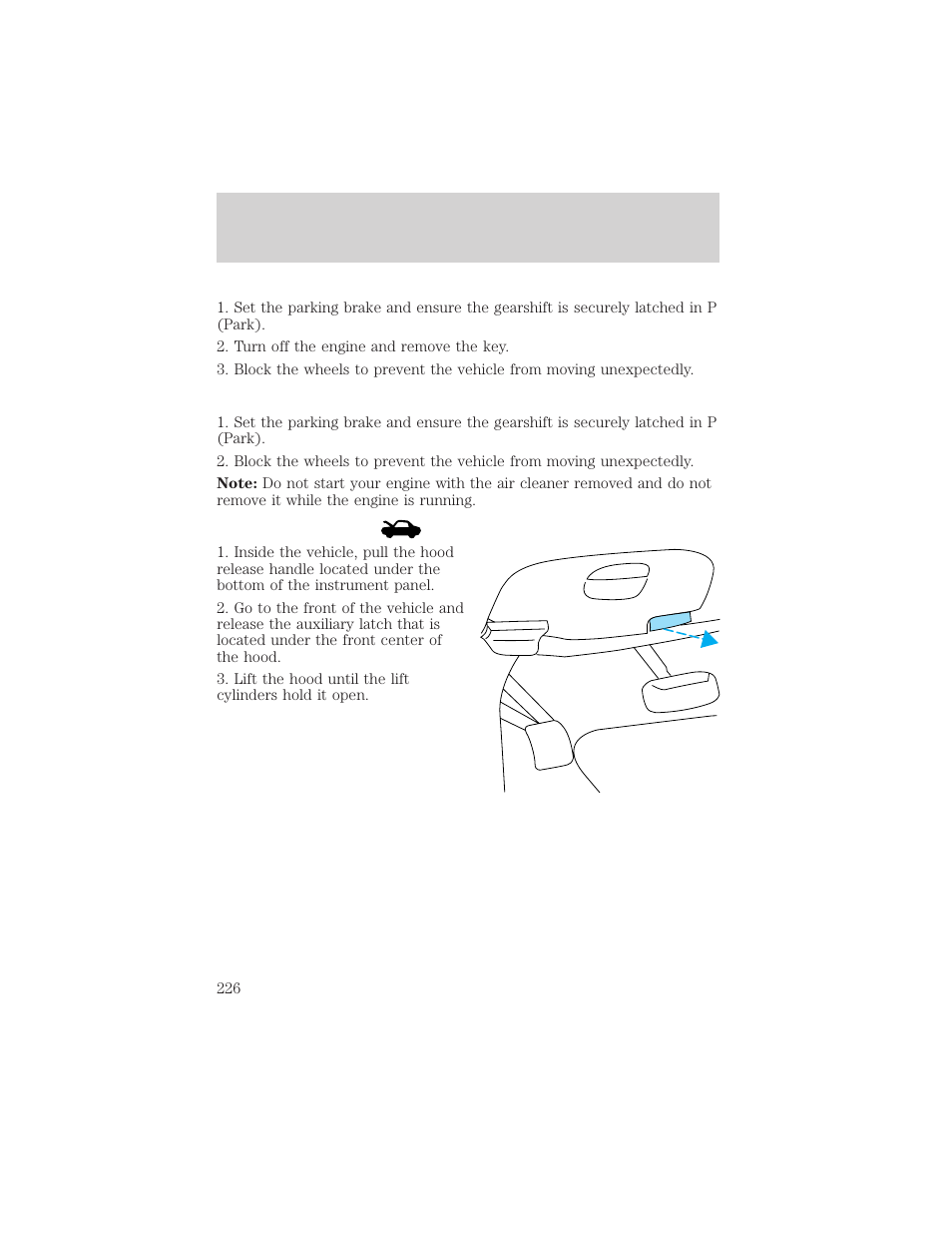 Maintenance and specifications | FORD 2002 Expedition User Manual | Page 226 / 280