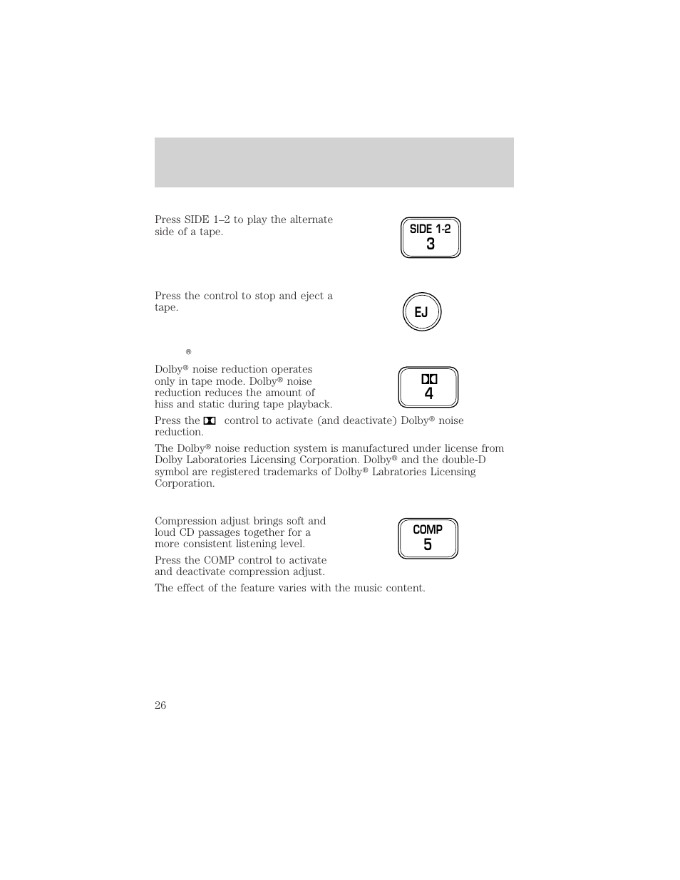 Entertainment systems | FORD 2002 Expedition User Manual | Page 26 / 280