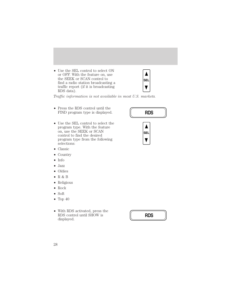 Entertainment systems | FORD 2002 Expedition User Manual | Page 28 / 280