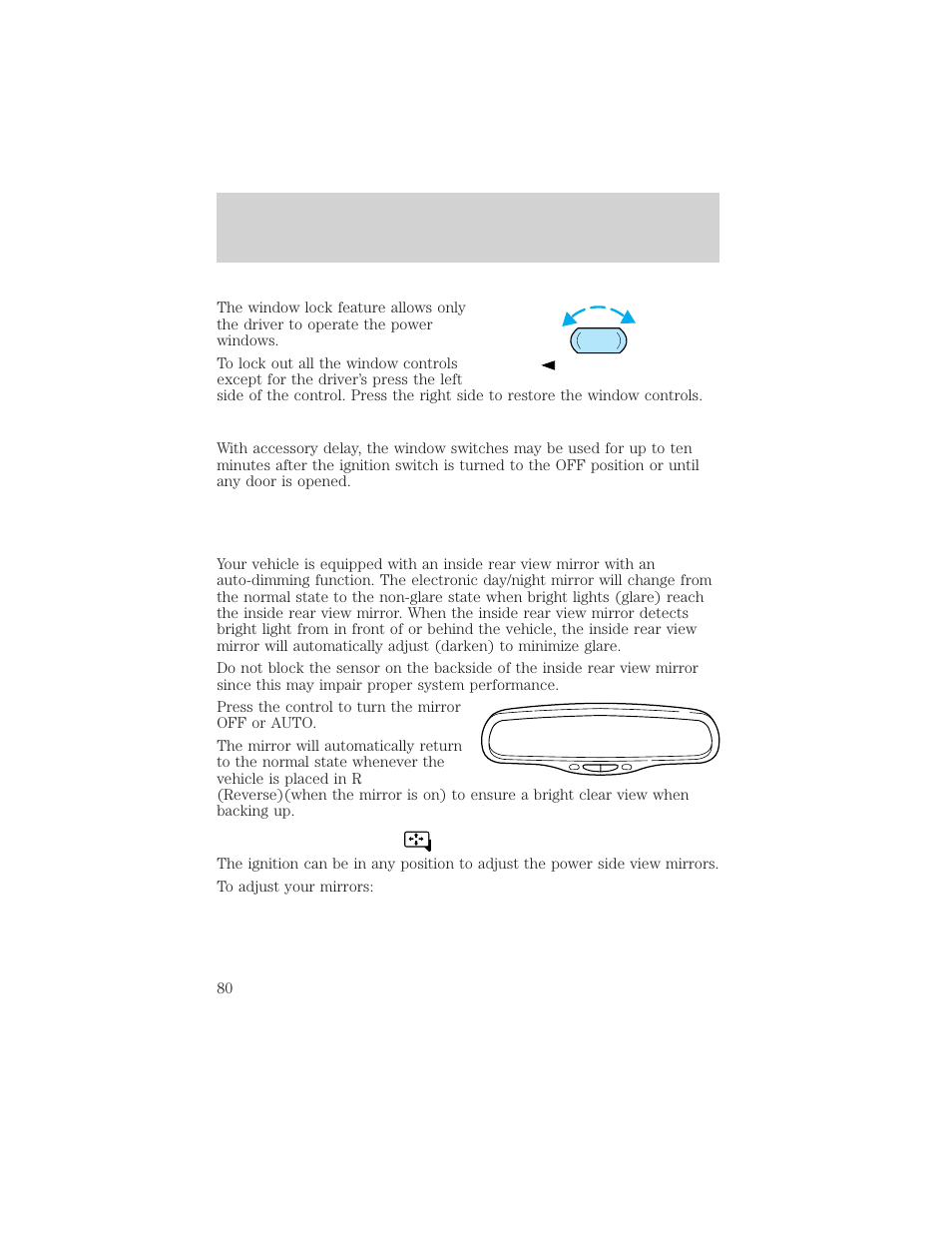 Driver controls | FORD 2002 Expedition User Manual | Page 80 / 280