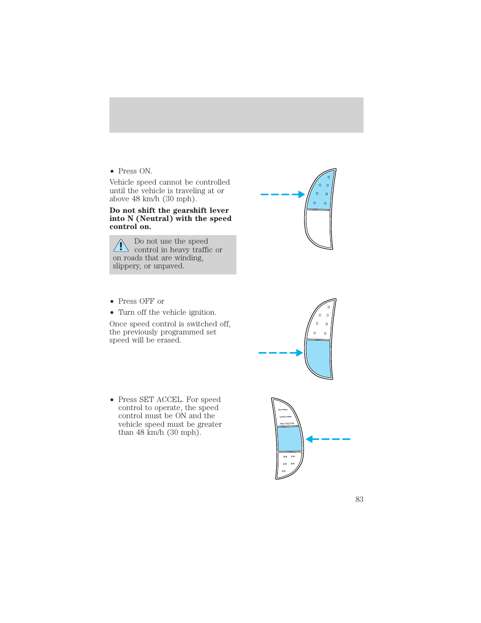 Driver controls | FORD 2002 Expedition User Manual | Page 83 / 280