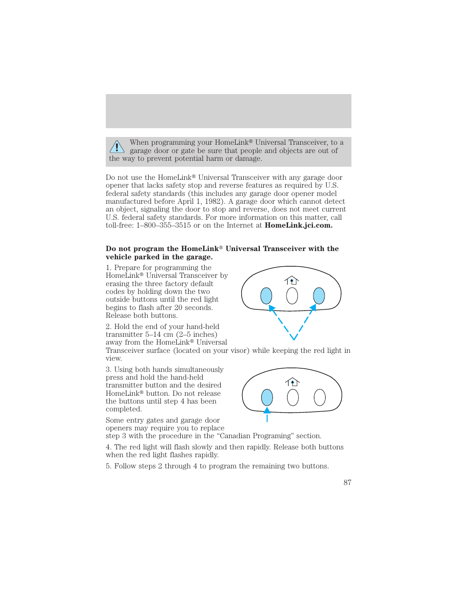 Driver controls | FORD 2002 Expedition User Manual | Page 87 / 280