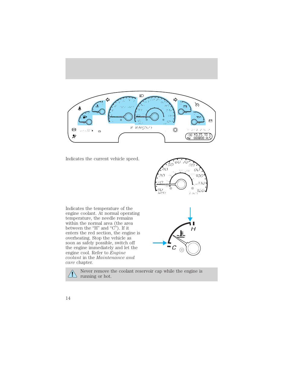Instrumentation | FORD 2002 Explorer v.1 User Manual | Page 14 / 312