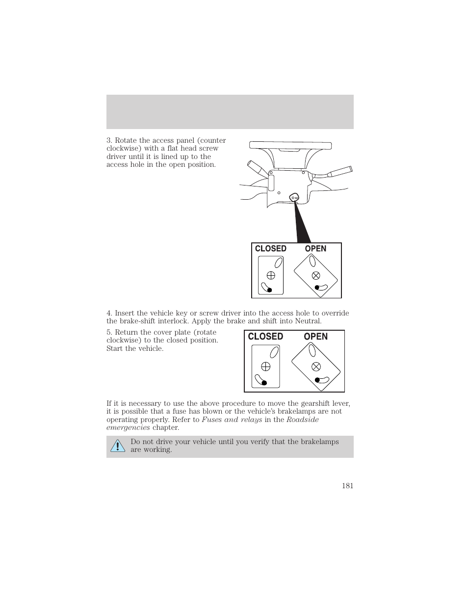 Driving | FORD 2002 Explorer v.1 User Manual | Page 181 / 312