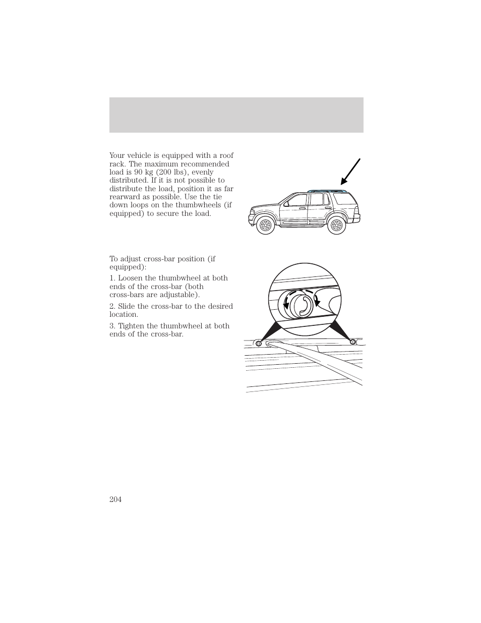 Driving | FORD 2002 Explorer v.1 User Manual | Page 204 / 312