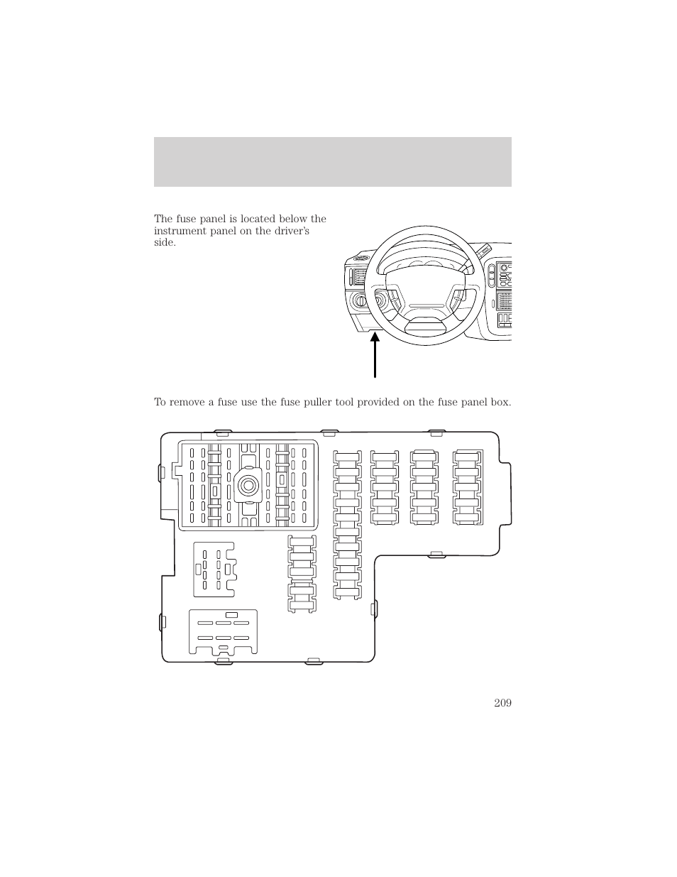 Roadside emergencies | FORD 2002 Explorer v.1 User Manual | Page 209 / 312