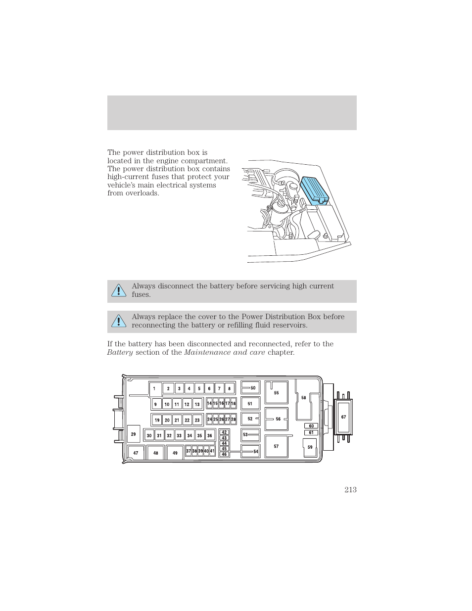 Roadside emergencies | FORD 2002 Explorer v.1 User Manual | Page 213 / 312