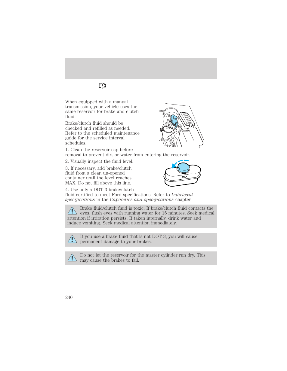 Maintenance and care | FORD 2002 Explorer v.1 User Manual | Page 240 / 312