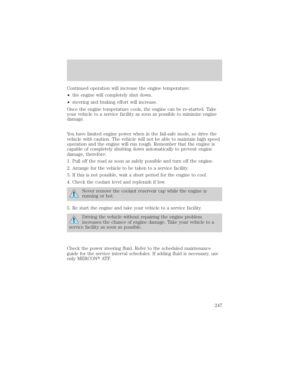 Maintenance and care | FORD 2002 Explorer v.1 User Manual | Page 247 / 312