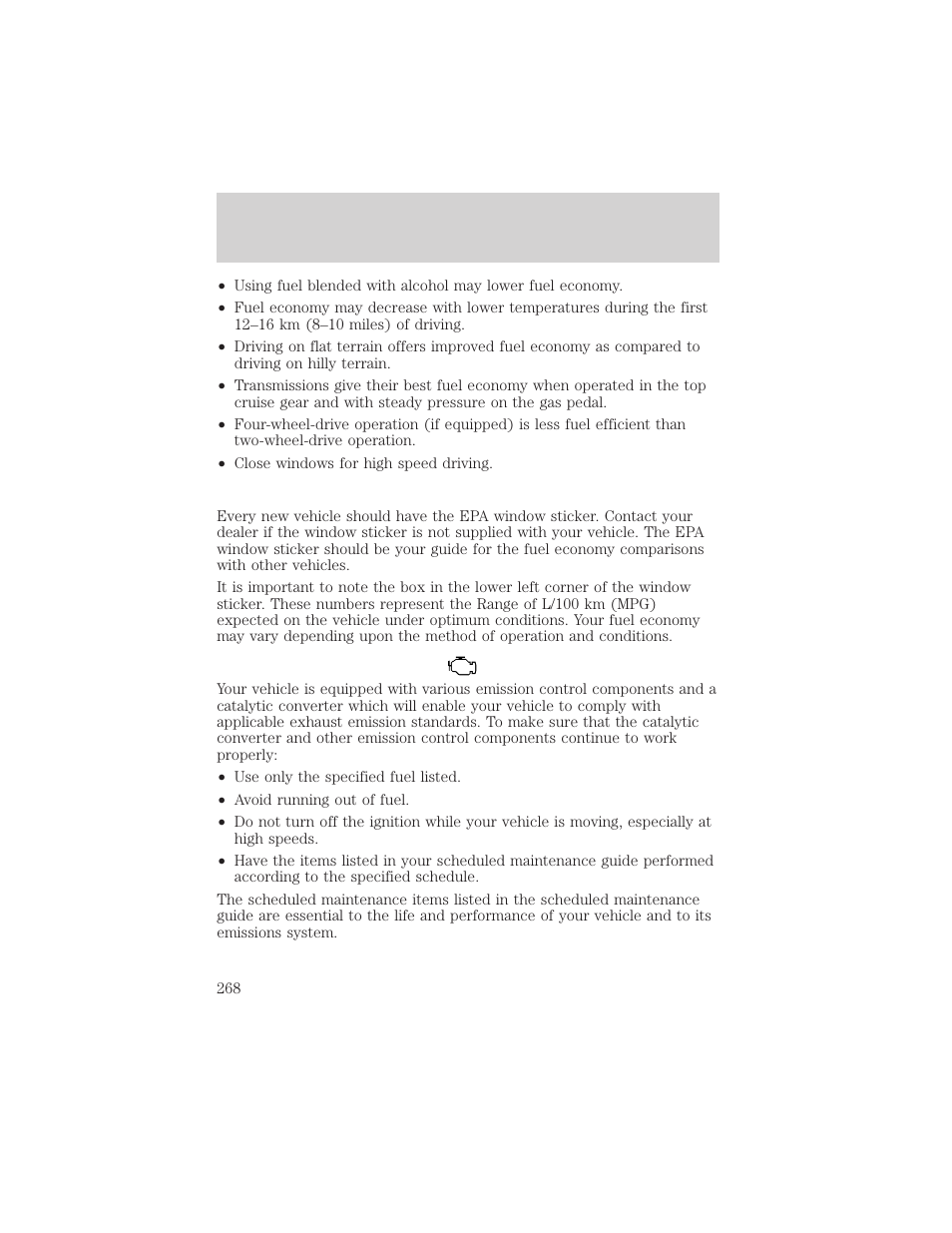 Maintenance and care | FORD 2002 Explorer v.1 User Manual | Page 268 / 312