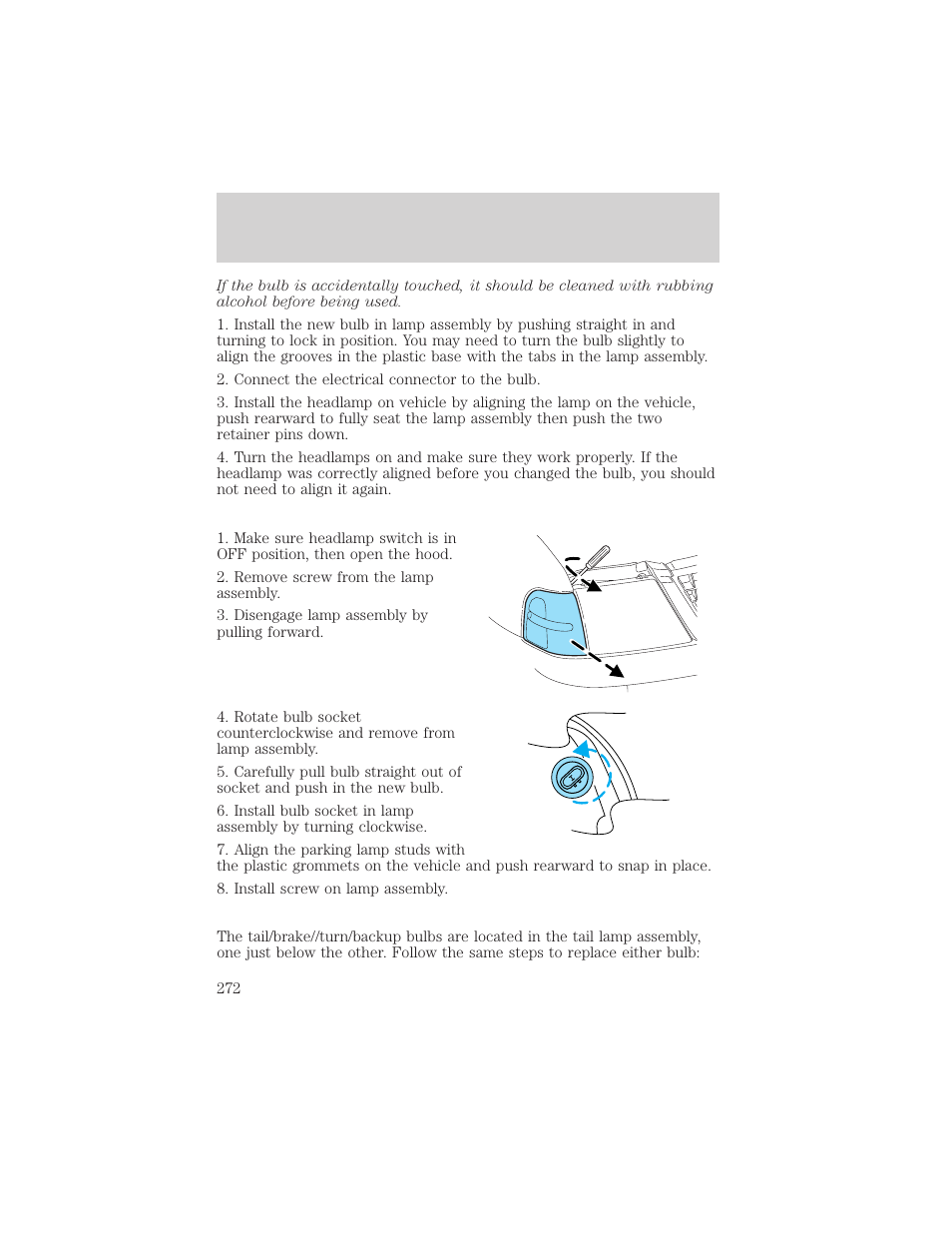 Maintenance and care | FORD 2002 Explorer v.1 User Manual | Page 272 / 312