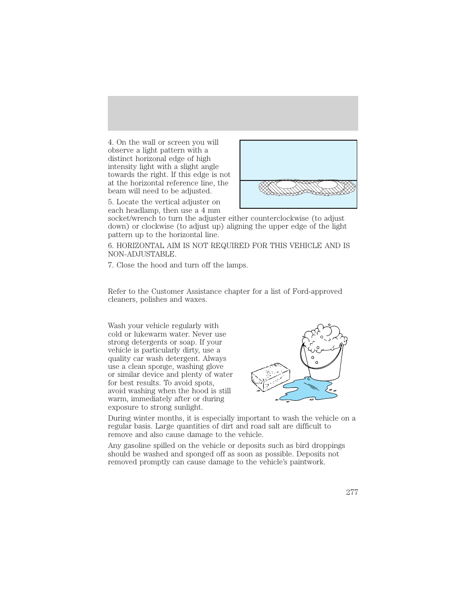 Maintenance and care | FORD 2002 Explorer v.1 User Manual | Page 277 / 312