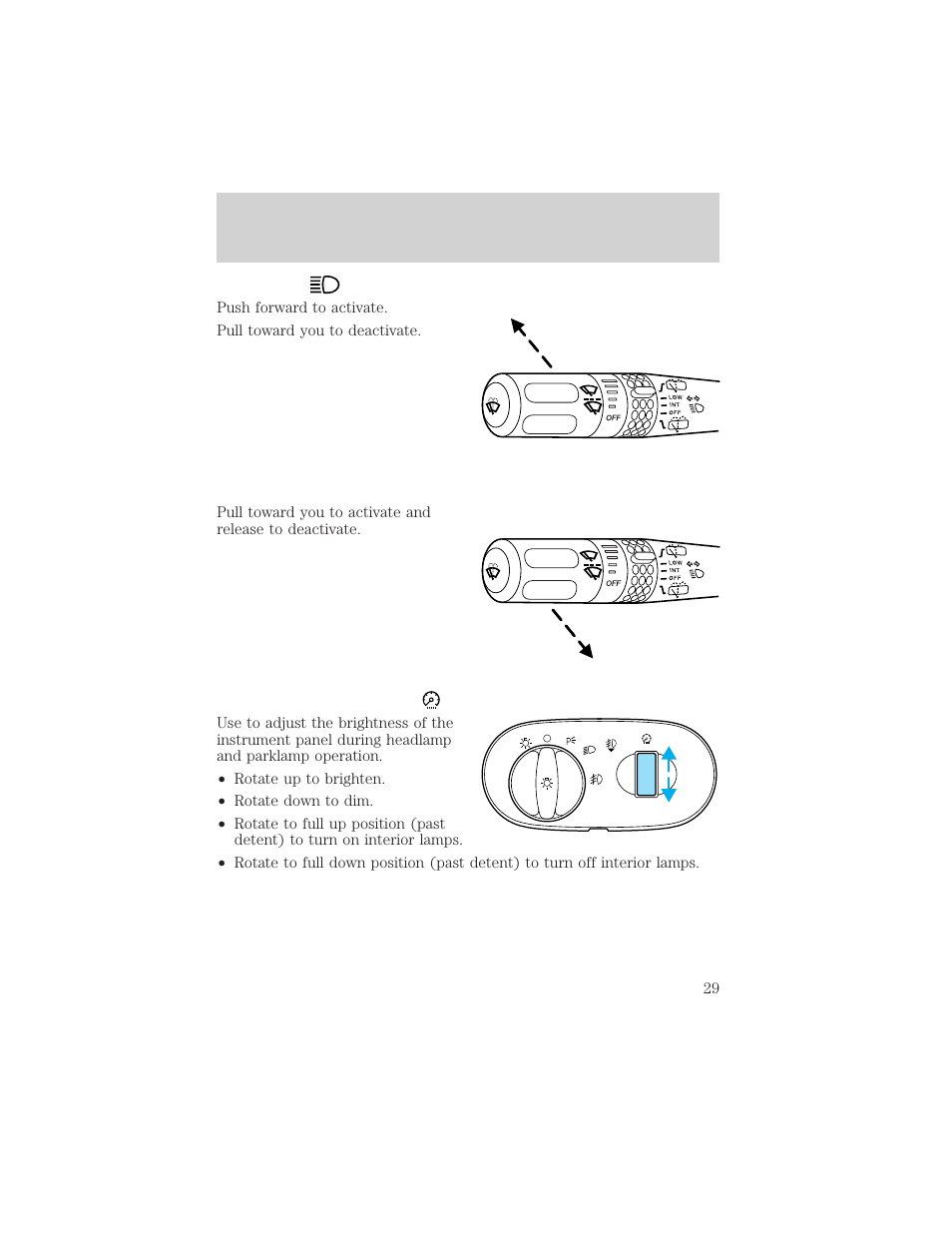 Controls and features | FORD 2002 Explorer v.1 User Manual | Page 29 / 312