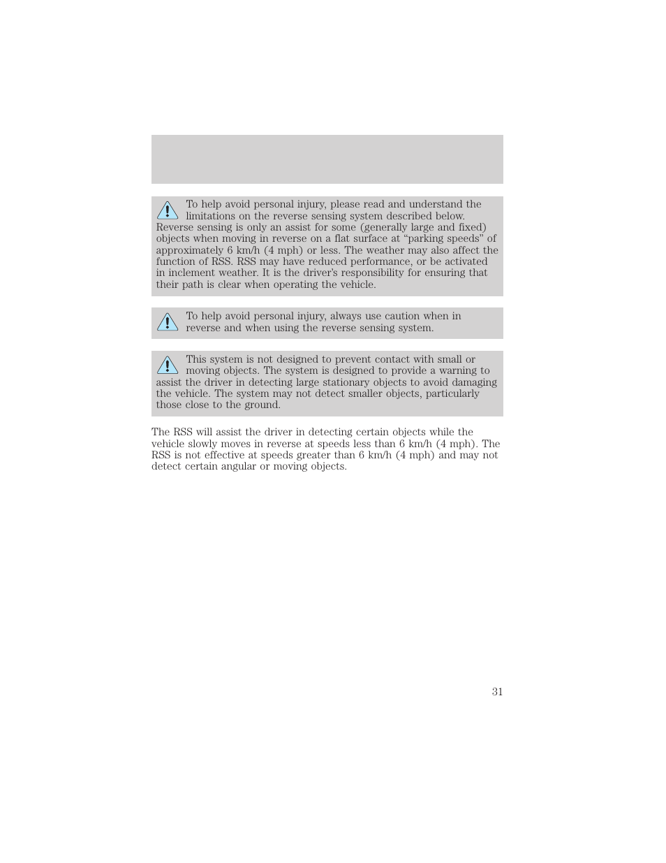 Controls and features | FORD 2002 Explorer v.1 User Manual | Page 31 / 312