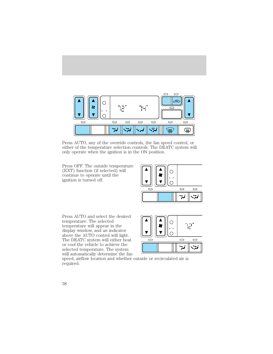 Controls and features | FORD 2002 Explorer v.1 User Manual | Page 38 / 312