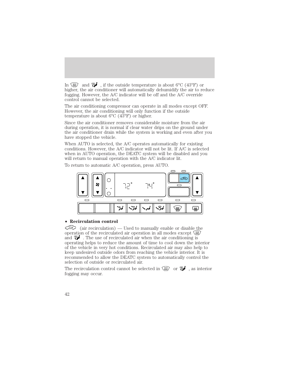 Controls and features | FORD 2002 Explorer v.1 User Manual | Page 42 / 312