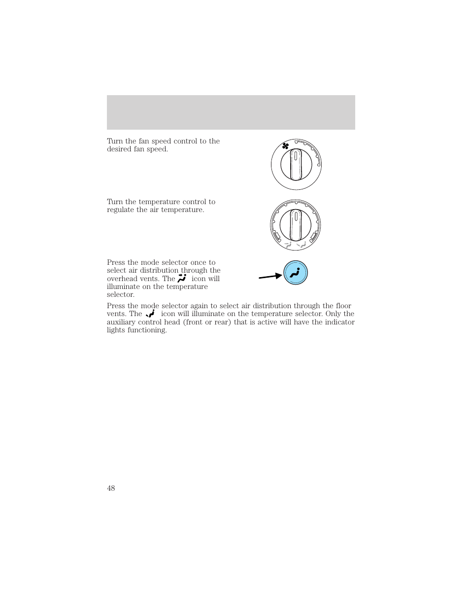 Controls and features | FORD 2002 Explorer v.1 User Manual | Page 48 / 312