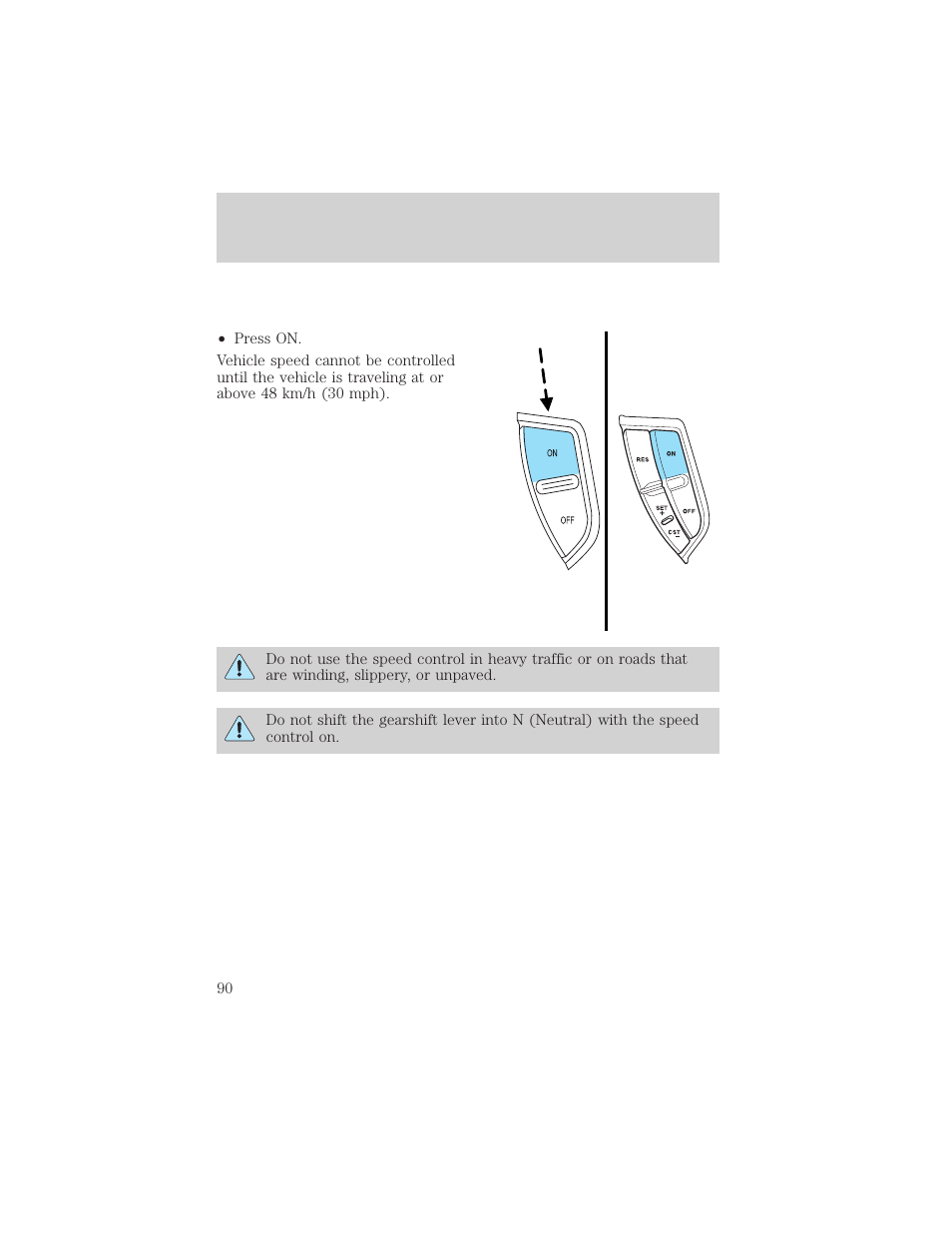 Controls and features | FORD 2002 Explorer v.1 User Manual | Page 90 / 312