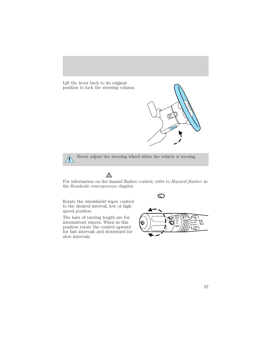 Controls and features | FORD 2002 Explorer v.1 User Manual | Page 97 / 312