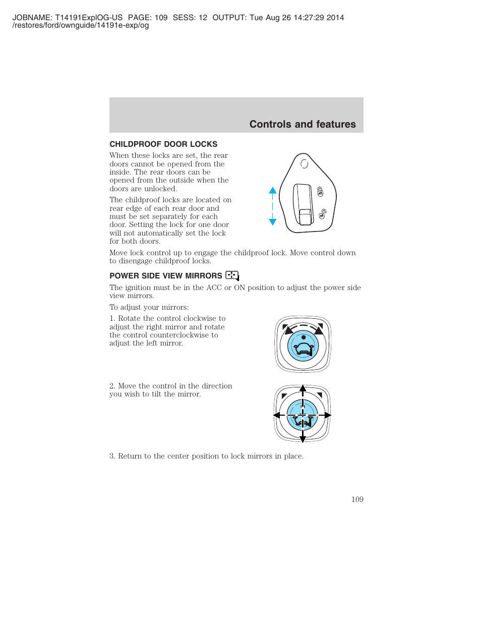 Controls and features | FORD 2002 Explorer v.2 User Manual | Page 109 / 328