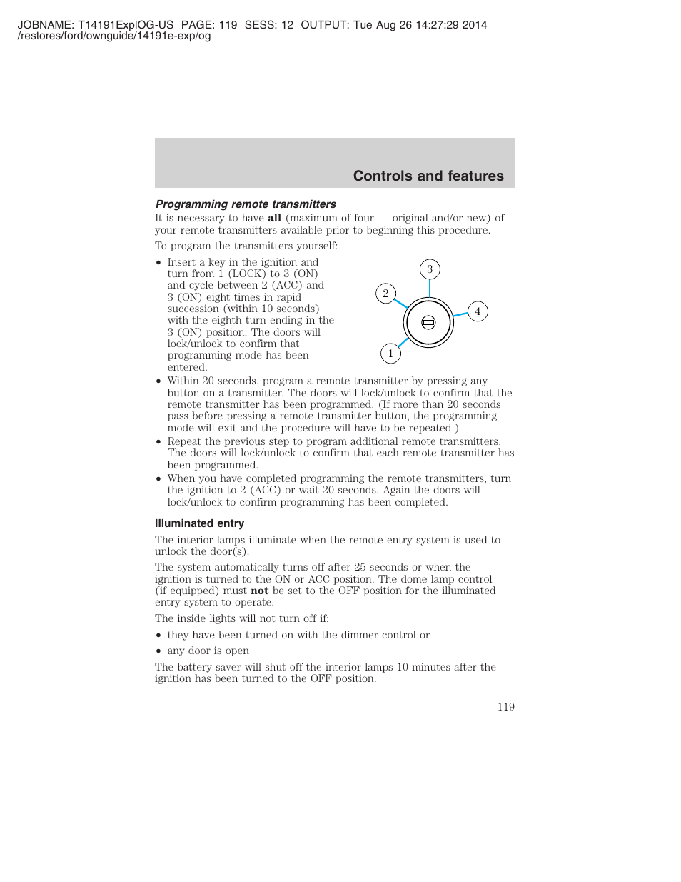 Controls and features | FORD 2002 Explorer v.2 User Manual | Page 119 / 328