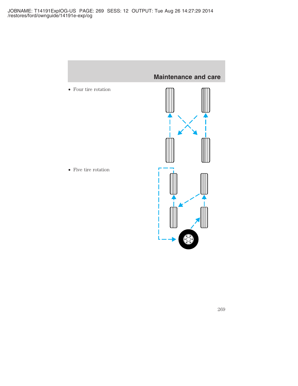 Maintenance and care | FORD 2002 Explorer v.2 User Manual | Page 269 / 328