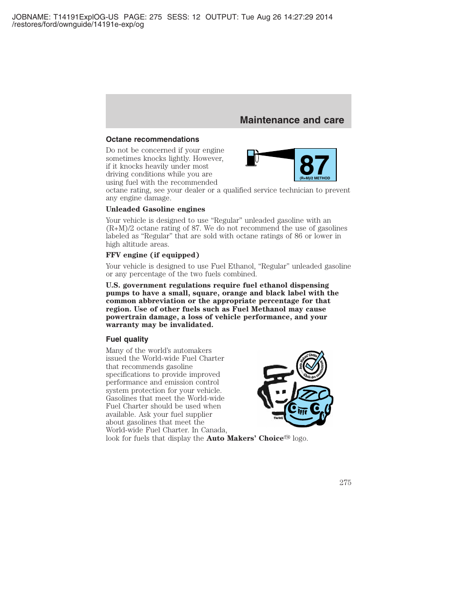 FORD 2002 Explorer v.2 User Manual | Page 275 / 328