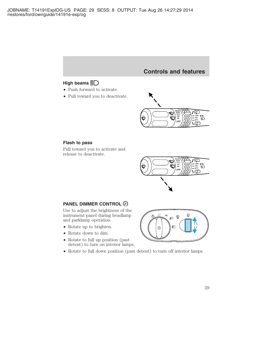 Controls and features | FORD 2002 Explorer v.2 User Manual | Page 29 / 328