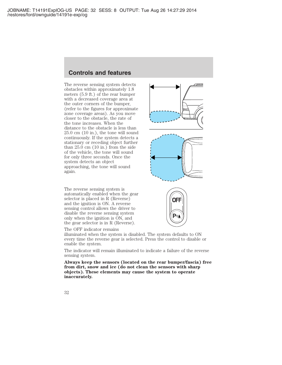 Controls and features | FORD 2002 Explorer v.2 User Manual | Page 32 / 328