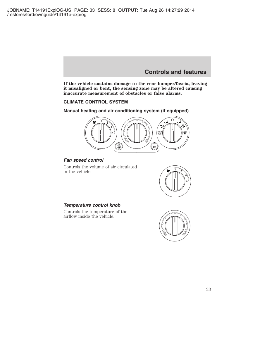 Controls and features | FORD 2002 Explorer v.2 User Manual | Page 33 / 328