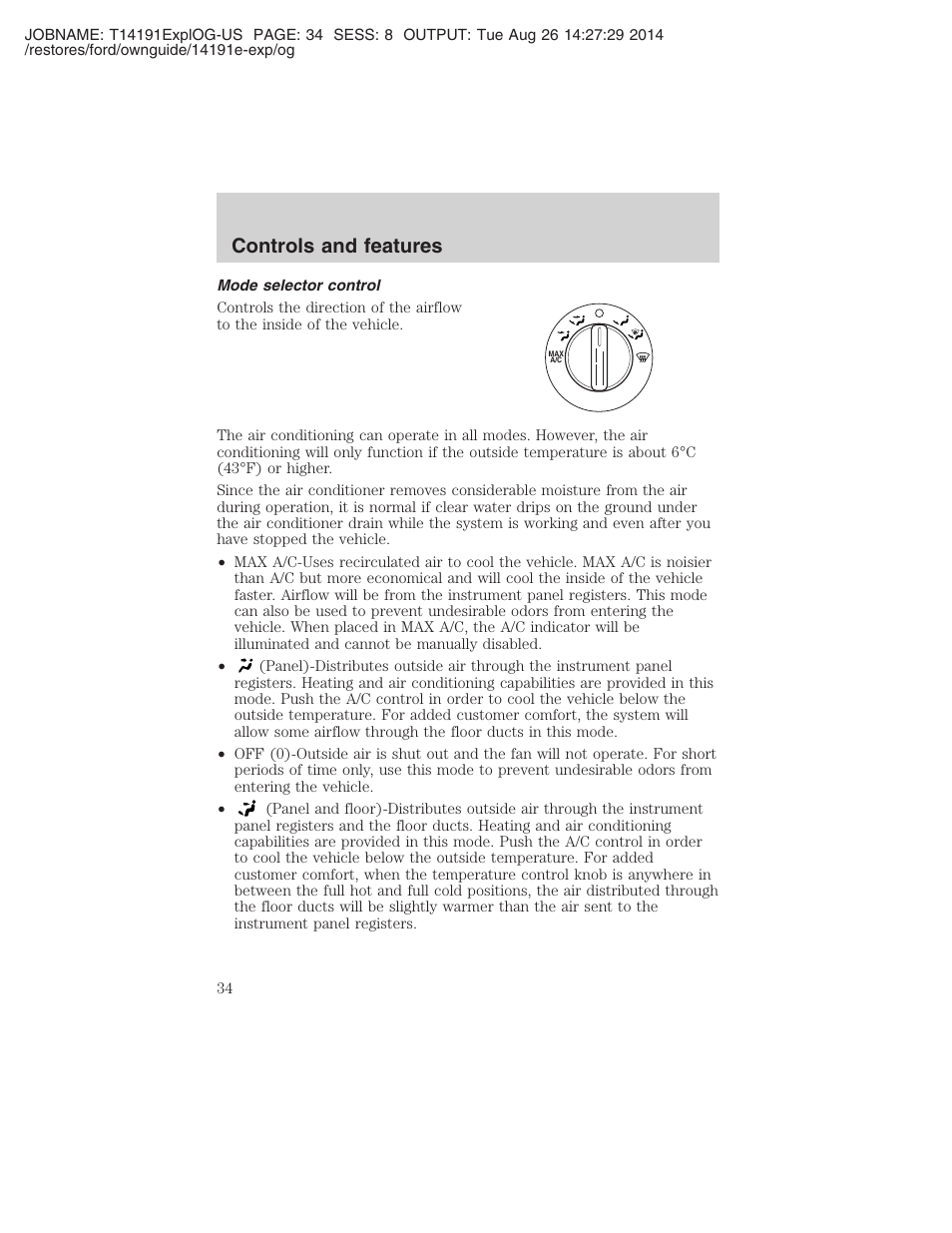 Controls and features | FORD 2002 Explorer v.2 User Manual | Page 34 / 328