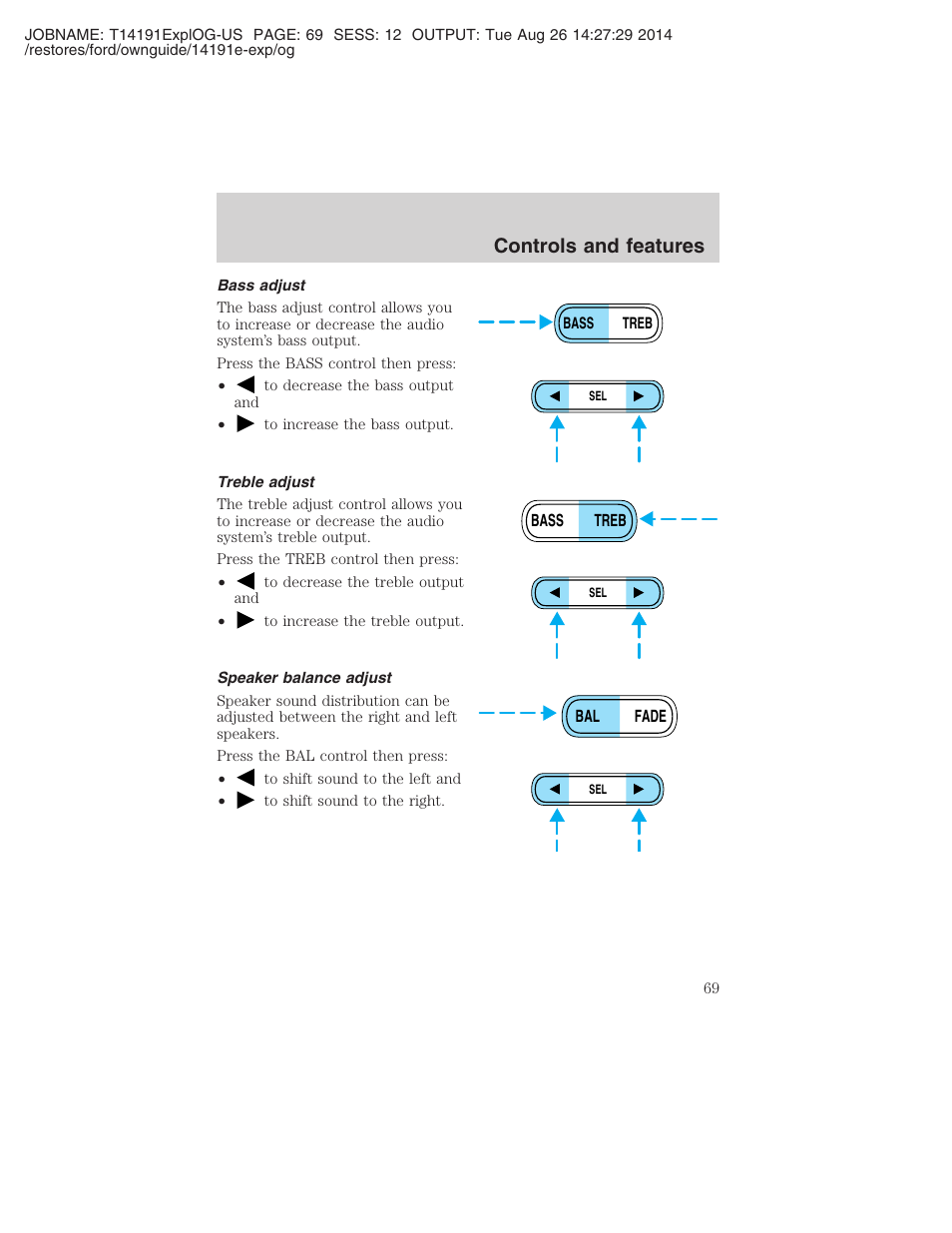 Controls and features | FORD 2002 Explorer v.2 User Manual | Page 69 / 328