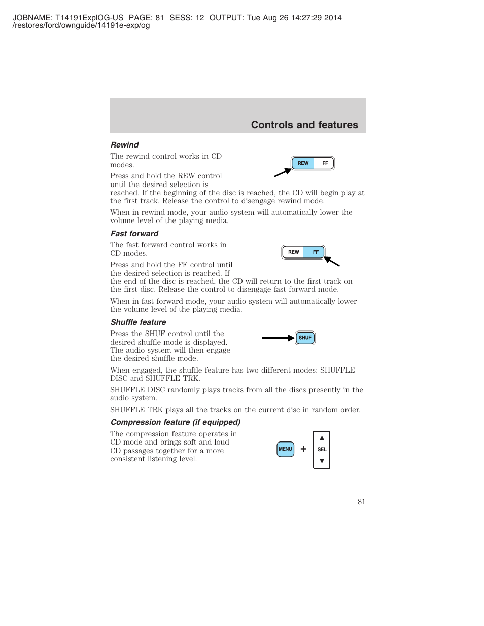 Controls and features | FORD 2002 Explorer v.2 User Manual | Page 81 / 328