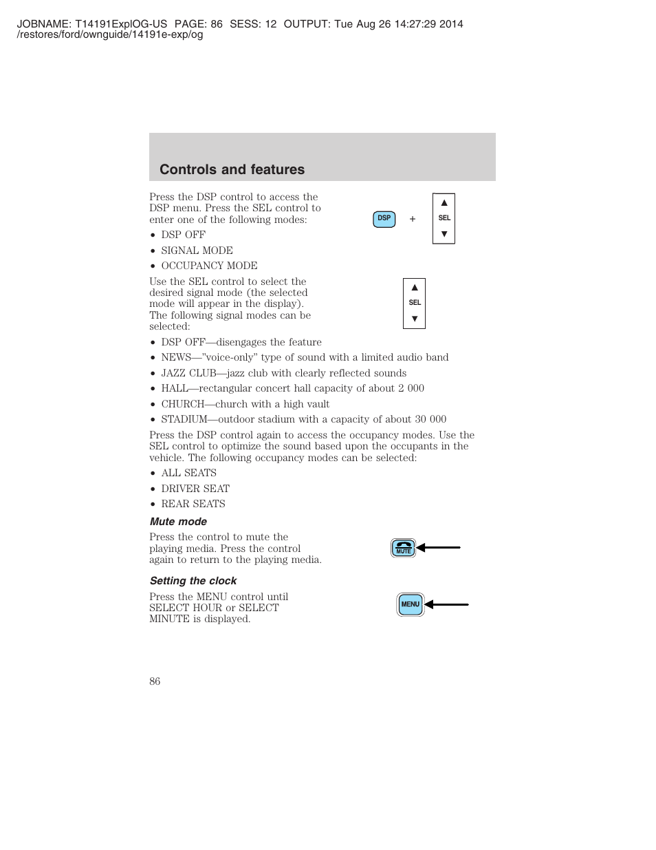 Controls and features | FORD 2002 Explorer v.2 User Manual | Page 86 / 328