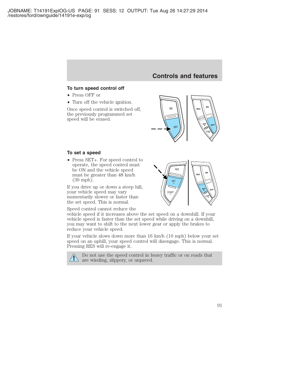 Controls and features | FORD 2002 Explorer v.2 User Manual | Page 91 / 328