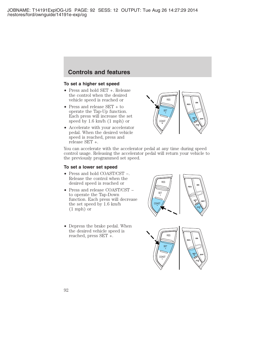 Controls and features | FORD 2002 Explorer v.2 User Manual | Page 92 / 328