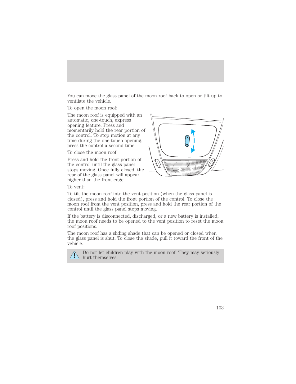 Controls and features | FORD 2002 Explorer v.3 User Manual | Page 103 / 336