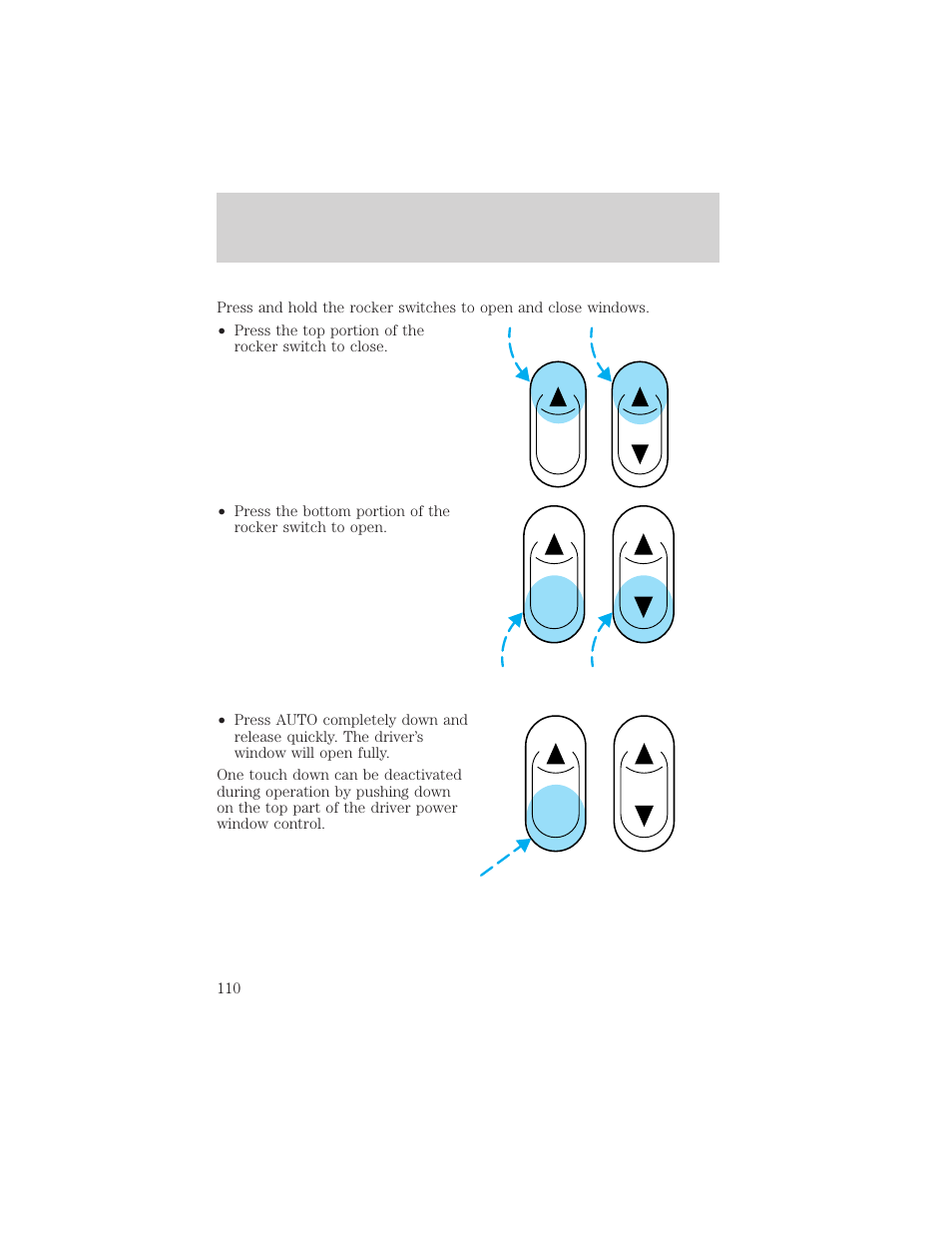 Controls and features | FORD 2002 Explorer v.3 User Manual | Page 110 / 336