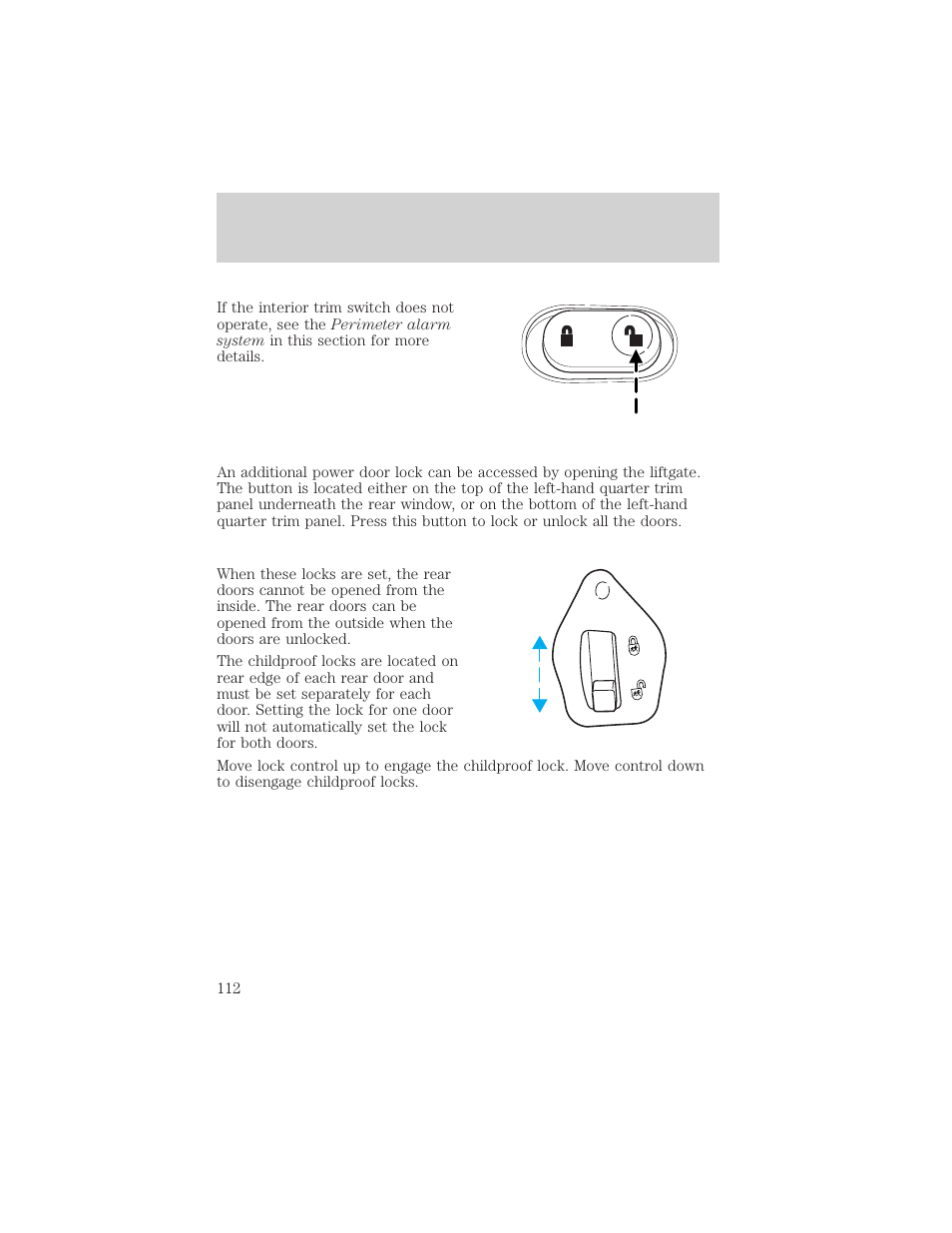 Controls and features | FORD 2002 Explorer v.3 User Manual | Page 112 / 336