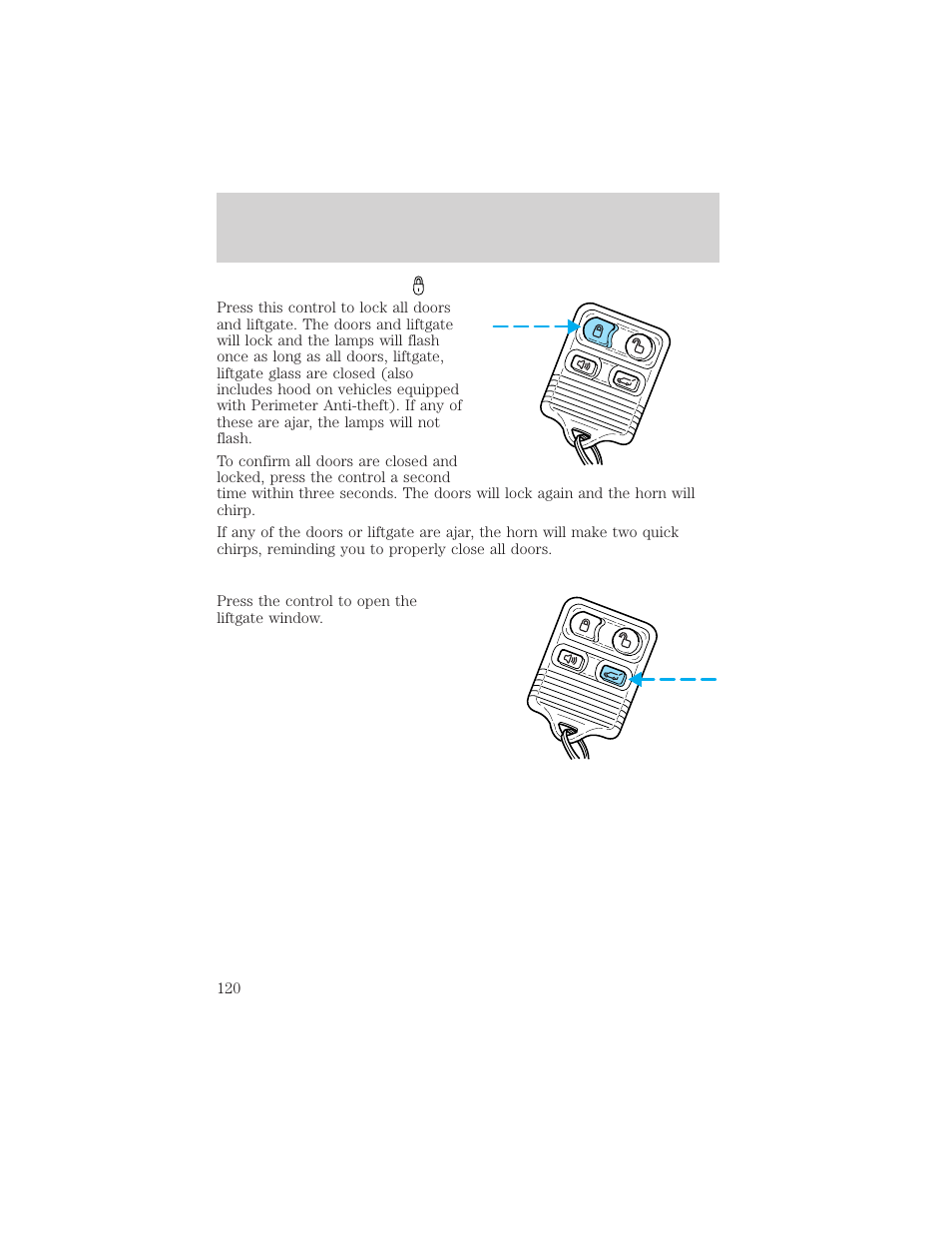 Controls and features | FORD 2002 Explorer v.3 User Manual | Page 120 / 336