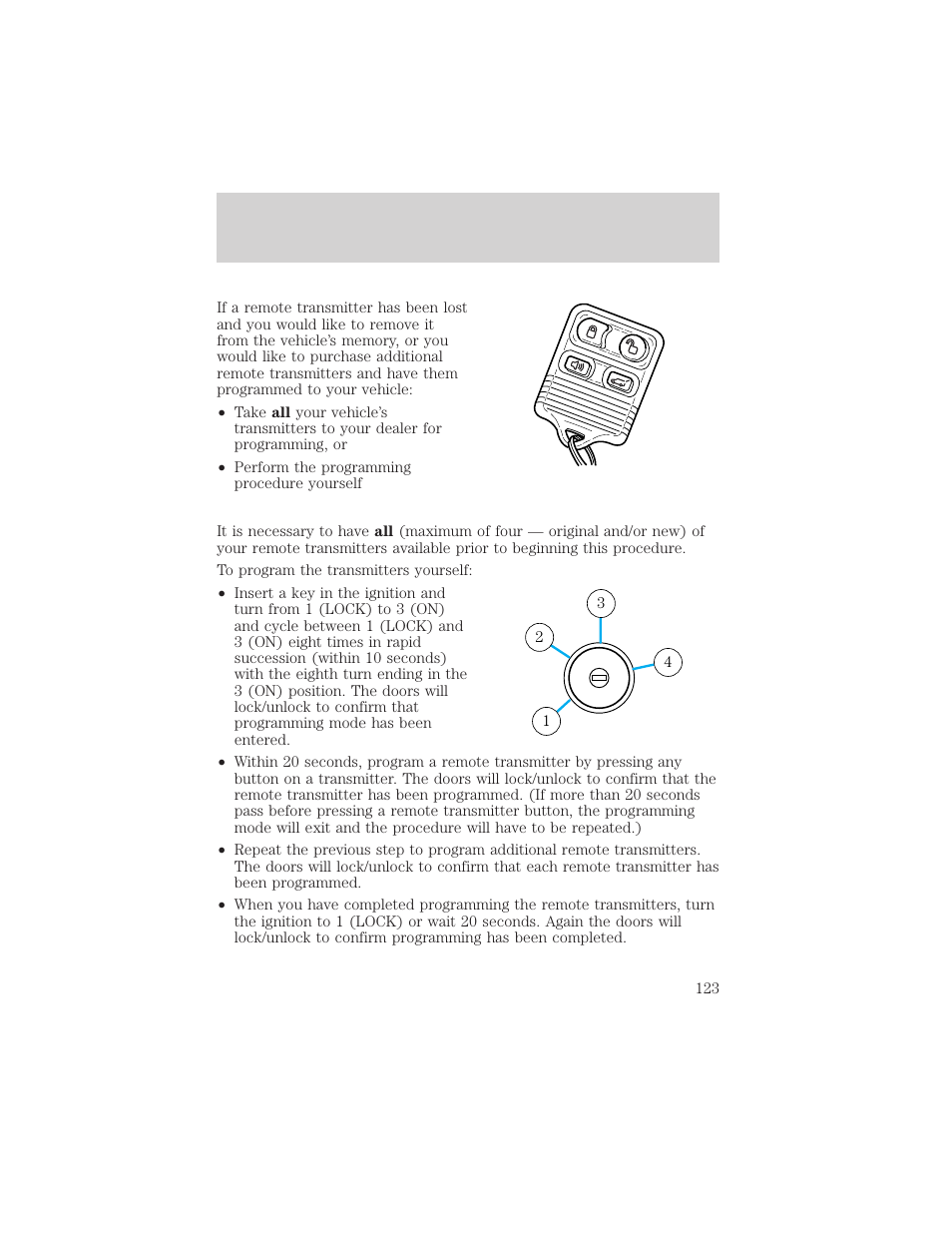 Controls and features | FORD 2002 Explorer v.3 User Manual | Page 123 / 336