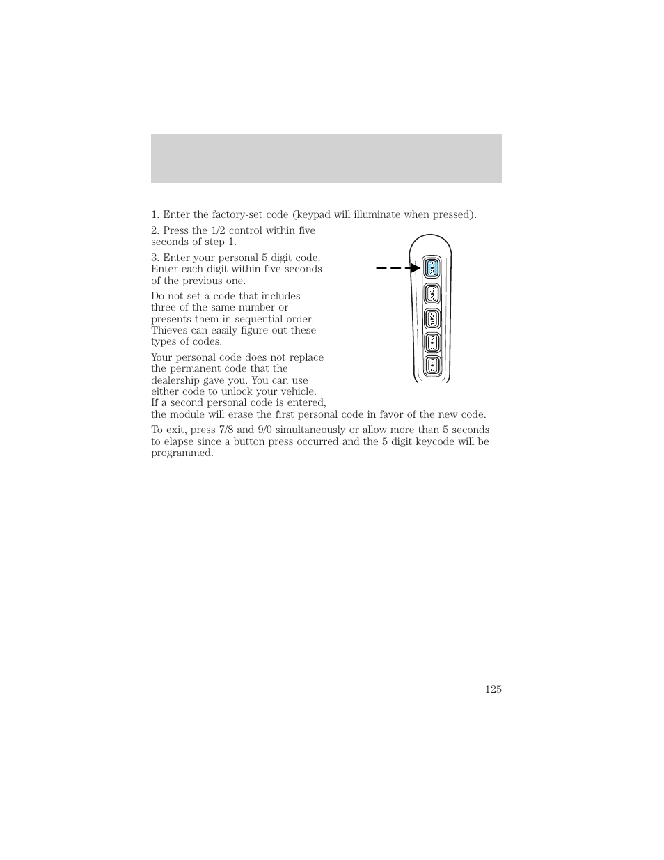 Controls and features | FORD 2002 Explorer v.3 User Manual | Page 125 / 336