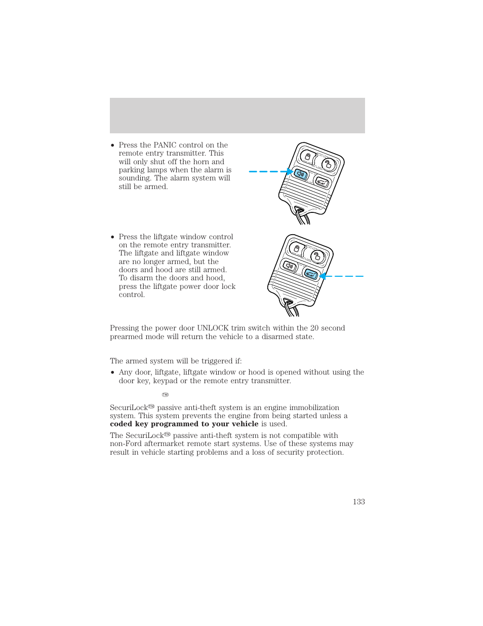 Controls and features | FORD 2002 Explorer v.3 User Manual | Page 133 / 336