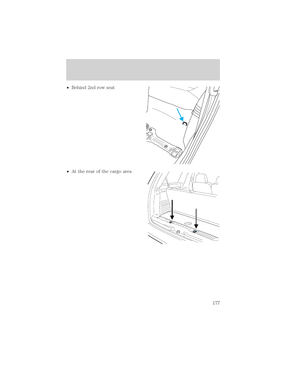 Seating and safety restraints | FORD 2002 Explorer v.3 User Manual | Page 177 / 336